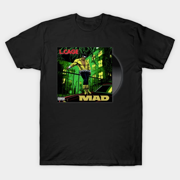 Mad Cage T-Shirt by BlackActionTeesOnDemand